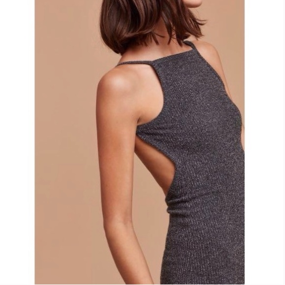 Aritzia Community Hartmann Ribbed Knit MIDI Dress Size XS - Picture 10 of 10